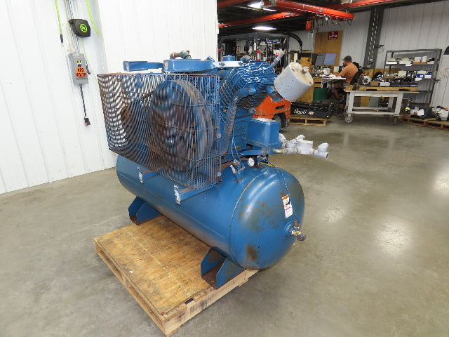Quincy QT-15 Nepcco Air Compressor 10HP 120 Gal Two-Stage 230/460V 3Ph