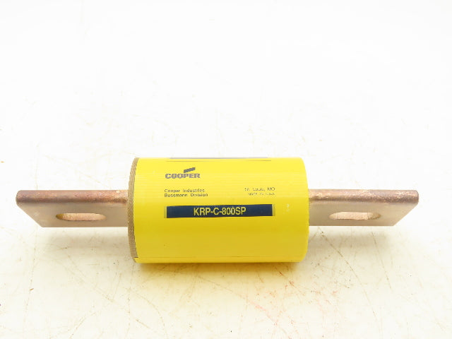 Cooper KRP-C-800SP 800 Amp Low Peak Fuse Time Delay 600V Class L IR 200kA AC