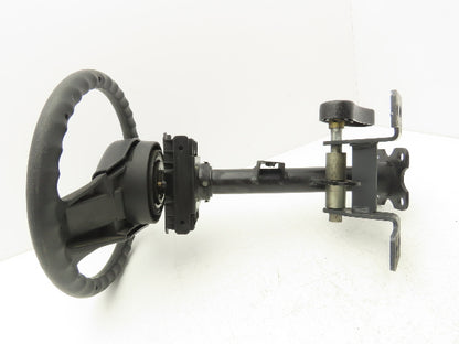 Baoli Electric Forklift Steering Wheel With Column Removed From KBET18