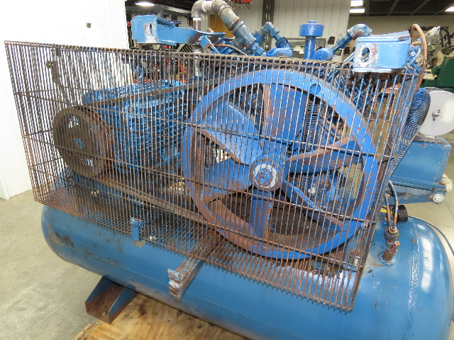 Quincy QT-15 Air Compressor 15HP 120 Gal Two-Stage 230/460V 3Ph