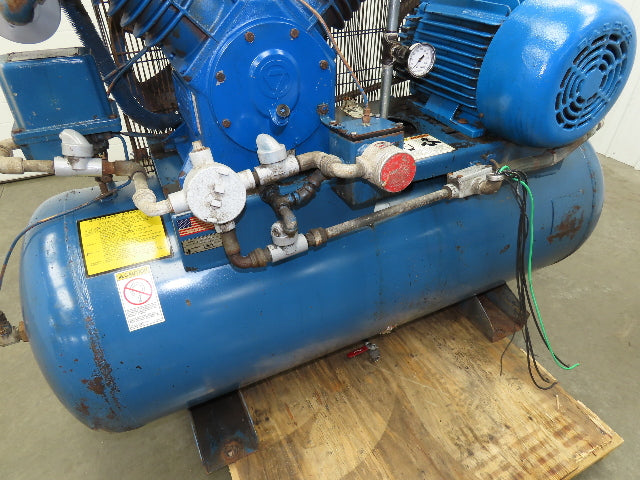 Quincy QT-15 Air Compressor 15HP 120 Gal Two-Stage 230/460V 3Ph