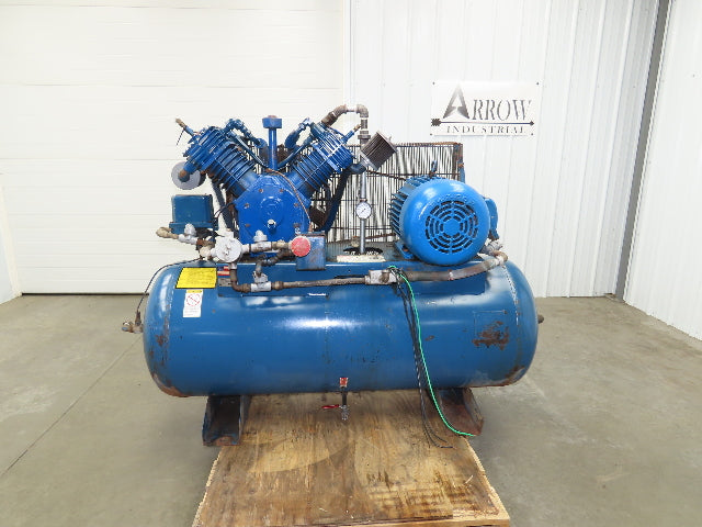 Quincy QT-15 Air Compressor 15HP 120 Gal Two-Stage 230/460V 3Ph