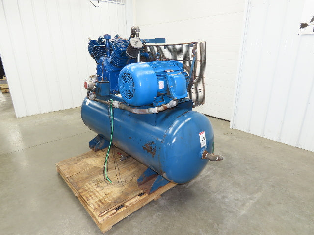 Quincy QT-15 Air Compressor 15HP 120 Gal Two-Stage 230/460V 3Ph