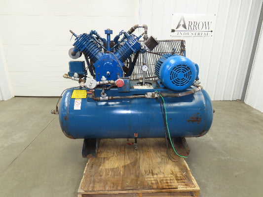 Quincy QT-15 Air Compressor 15HP 120 Gal Two-Stage 230/460V 3Ph