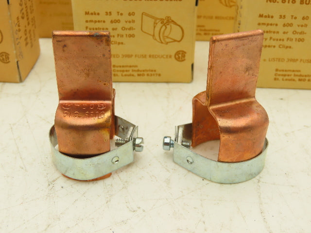 Bussmann 616 Reducer 100 to 60A 600v 2/Box Lot of 5 Boxes