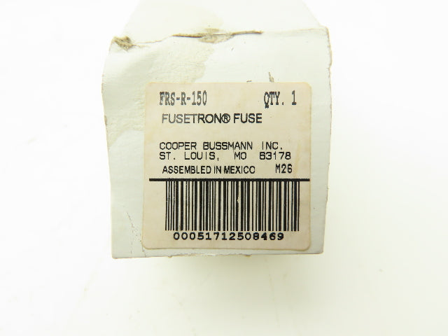 Bussmann FRS-R-150 Fusetron Dual-Element Time Delay Fuse Class RK5 600V Lot of 4