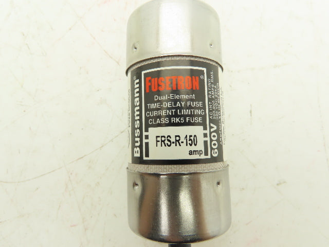Bussmann FRS-R-150 Fusetron Dual-Element Time Delay Fuse Class RK5 600V Lot of 4