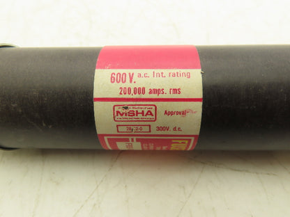 Bussmann FRS-R-150 Fusetron Dual-Element Time Delay Fuse Class RK5 600V Lot of 5