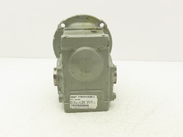 Dodge Tigear 2 20QZ30H56 E-Z Kleen Worm Gearbox 30:1 58rpm 1Hp 56C Hollow Shaft