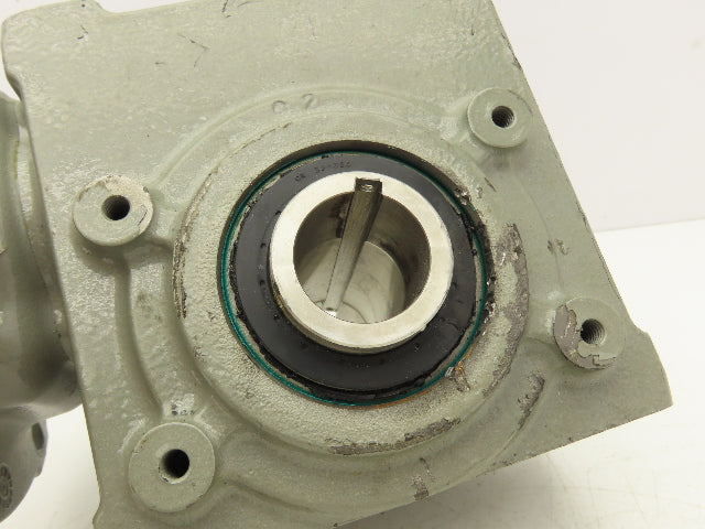 Dodge Tigear 2 20QZ30H56 E-Z Kleen Worm Gearbox 30:1 58rpm 1Hp 56C Hollow Shaft