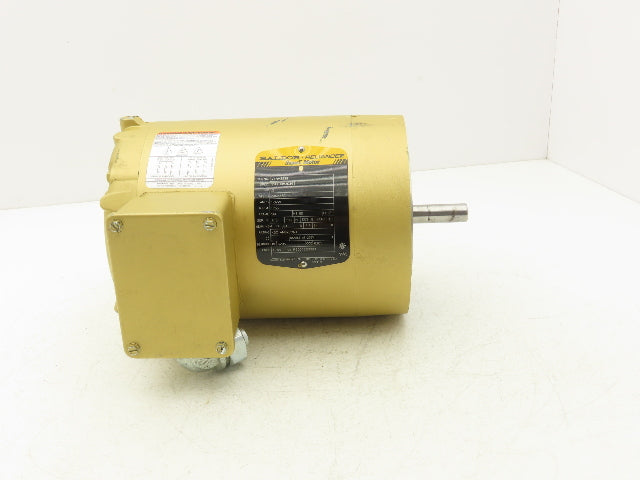 Baldor VENM3538 Super-E AC Motor 1/2Hp 1765 RPM 230/460V 3PH 56C TENV
