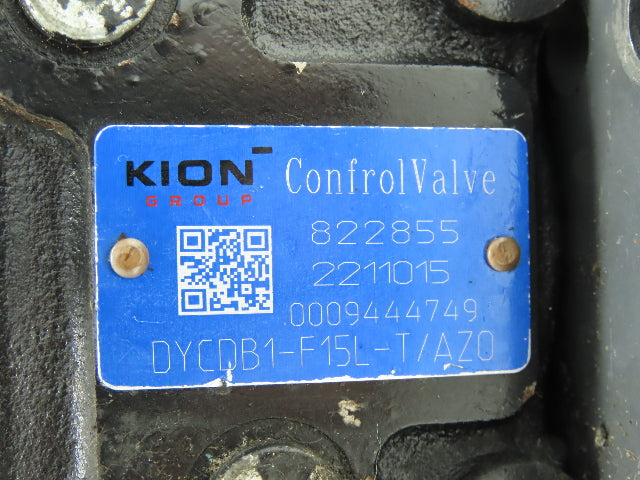 Baoli DYCDB1-F15L-T/AZ0 Forklift 3 Lever Mast Control Valve Assembly Off KBET18