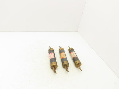 Bussmann FLSR-150 Fusetron Dual-Element Time Delay Fuse 150A 600V Lot of 3