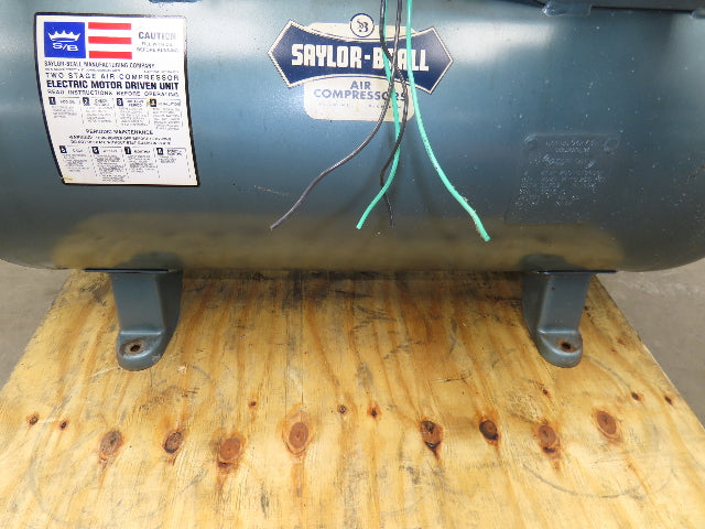Saylor Beall Reciprocating Air Compressor 17.3CFM 3 HP 115/230V 1 Ph 60 Gal