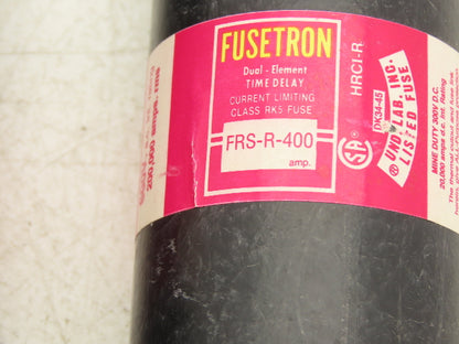 Bussmann FRS-R-400 Fusetron Dual Element Time Delay Fuse 400A 600V Lot of 3