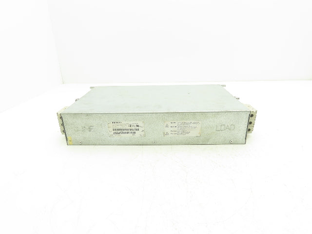 Siemens 6SL3000-0BE23-6DA1 Basic Line Filter Module 380-480V 3Ph 50/60Hz Input