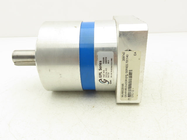 GAM EPL-W-118-010G-115-C08 Planetary Servo Gearbox 10:1 Ratio Inline Reducer