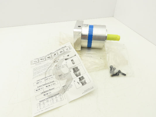 GAM EPL-W-118-010G-(115-C08) Planetary Servo Gearbox 10:1 Ratio Inline Reducer