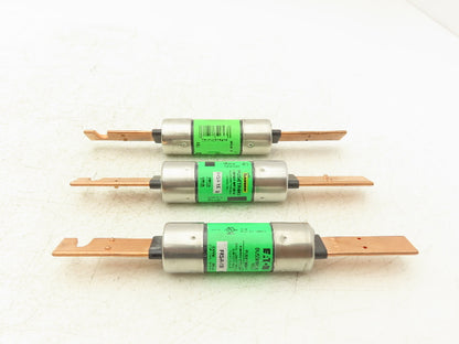 Bussmann FRS-R-100 Fusetron Dual Element Time Delay Fuse 100A 600V Lot of 3