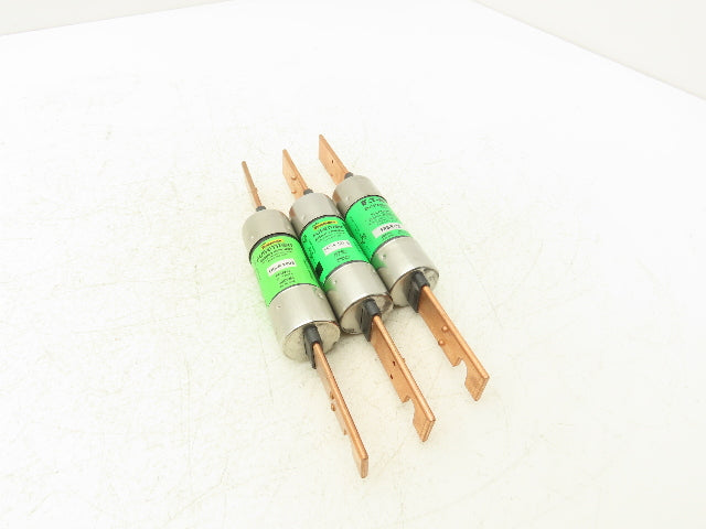 Bussmann FRS-R-100 Fusetron Dual Element Time Delay Fuse 100A 600V Lot of 3