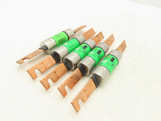 Bussmann FRS-R-100 Fusetron Dual Element Time Delay Fuse 100A 600V Lot of 5