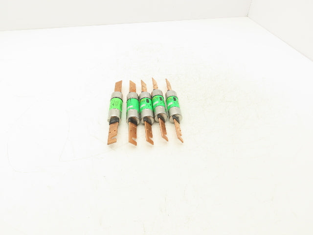 Bussmann FRS-R-100 Fusetron Dual Element Time Delay Fuse 100A 600V Lot of 5