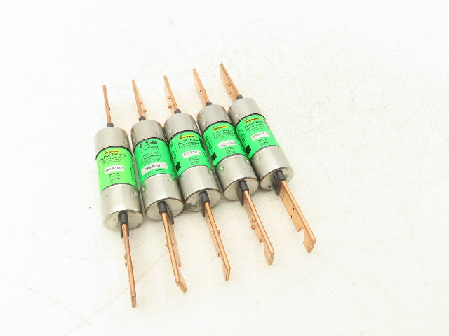 Bussmann FRS-R-100 Fusetron Dual Element Time Delay Fuse 100A 600V Lot of 5