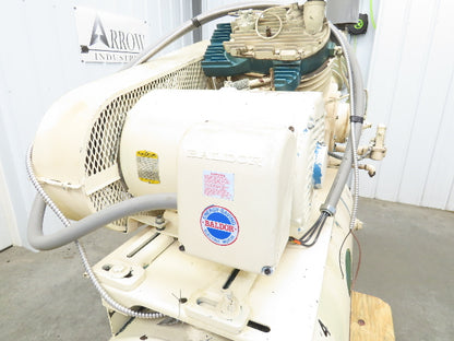 Kellogg DB462 Piston Air Compressor Pump 107CFM 175PSI 25Hp 230/460V 120G Tank