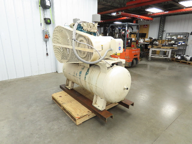 Kellogg DB462 Piston Air Compressor Pump 107CFM 175PSI 25Hp 230/460V 120G Tank