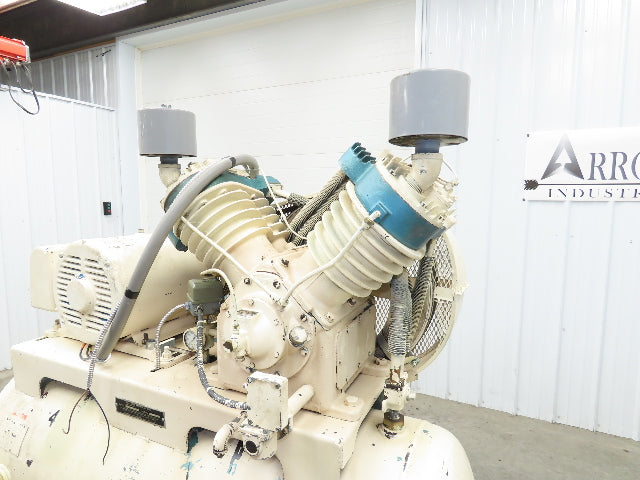 Kellogg DB462 Piston Air Compressor Pump 107CFM 175PSI 25Hp 230/460V 120G Tank