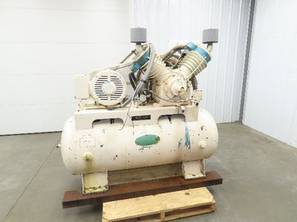 Kellogg DB462 Piston Air Compressor Pump 107CFM 175PSI 25Hp 230/460V 120G Tank