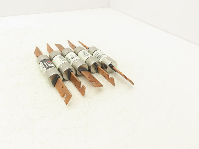 Bussmann FRS-R-90 Fusetron Fuse 90A 600V Dual Element Time Delay Lot Of 5