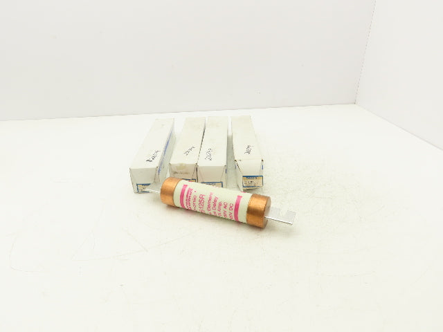 Ferraz Shawmut TRS125R Tri-onic Fuse 125A 600V Dual Element Time Delay Lot of 4