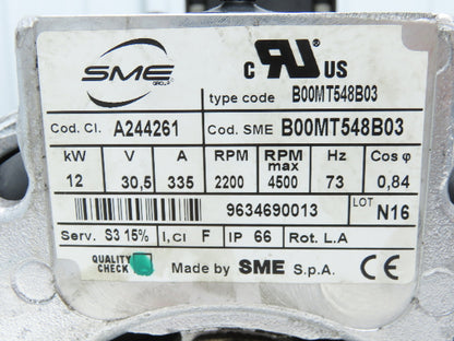 Baoli B00MT548B03 Forklift Hydraulic Motor 48V 12kW & SME Pump Off KBET18