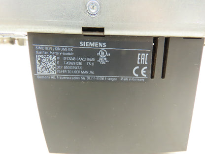 Siemens 6FC5372-0AA30-0AB0 SINUMERIK 840D Controller 720.3B w/PLC 317-3 PN/DP