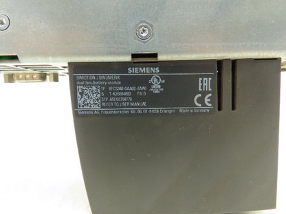 Siemens 6FC5372-0AA30-0AB0 SINUMERIK 840D Controller 720.3B w/PLC 317-3 PN/DP