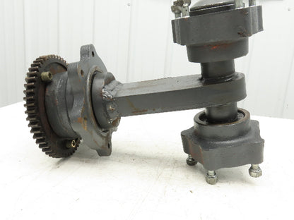 Kion 60894500101 Dual-Wheel Rear Steer Axle Assembly Off Baoli KBET18 Forklift
