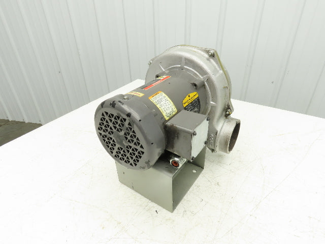 Cincinnati Fan PB-8 Centrifugal Blower 280 CFM .5Hp 3450rpm 230/460V 4" Outlet