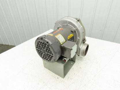 Cincinnati Fan PB-8 Centrifugal Blower 280 CFM .5Hp 3450rpm 230/460V 4" Outlet