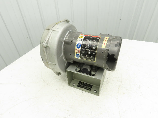 Cincinnati Fan PB-8 Centrifugal Blower 280 CFM .5Hp 3450rpm 230/460V 4" Outlet