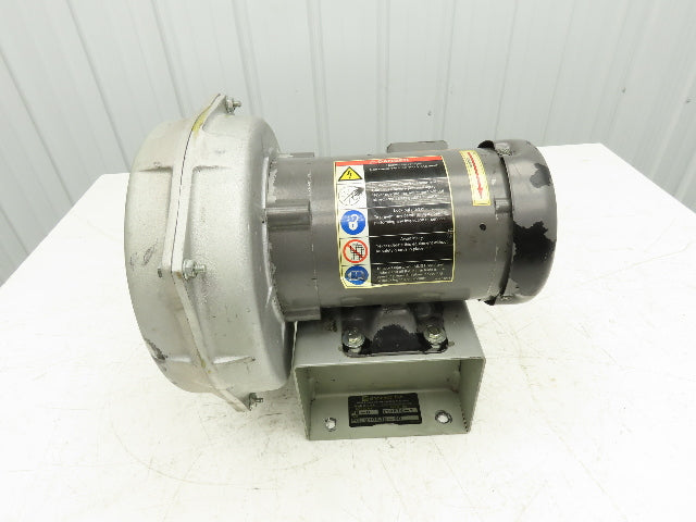 Cincinnati Fan PB-8 Centrifugal Blower 280 CFM .5Hp 3450rpm 230/460V 4" Outlet