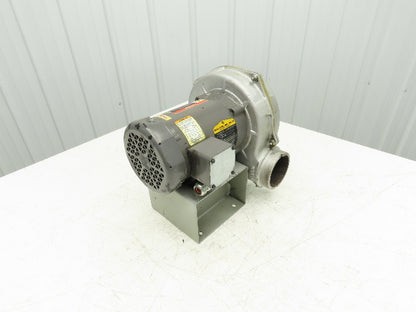 Cincinnati Fan PB-8 Centrifugal Blower 280 CFM .5Hp 3450rpm 230/460V 4" Outlet