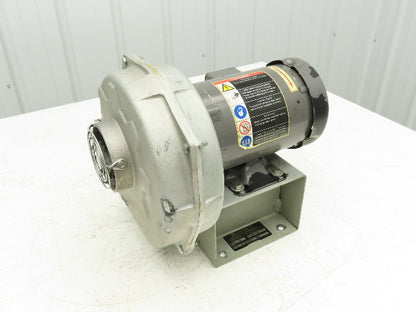 Cincinnati Fan PB-8 Centrifugal Blower 280 CFM .5Hp 3450rpm 230/460V 4" Outlet
