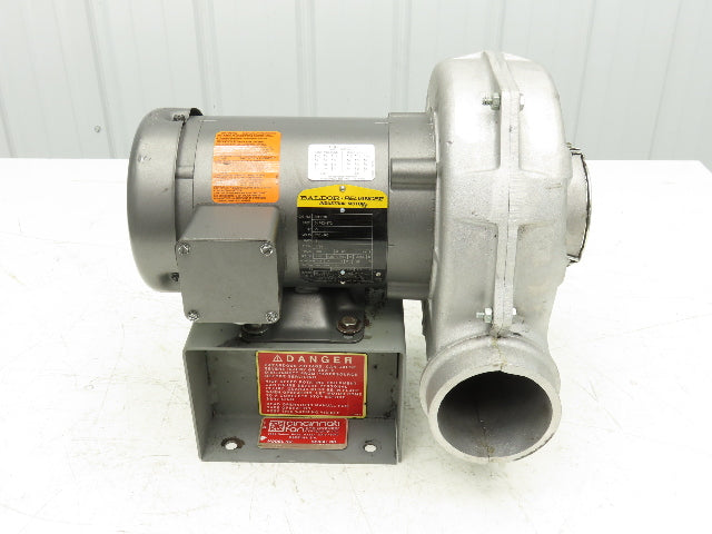 Cincinnati Fan PB-8 Centrifugal Blower .5Hp 1725rpm 230/460V 4" Outlet