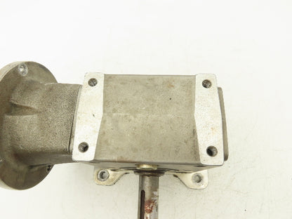 Cone Drive B051015.BANVA Worm Gearbox 15:1 Reducer 116rpm 56C/140TC RH Output