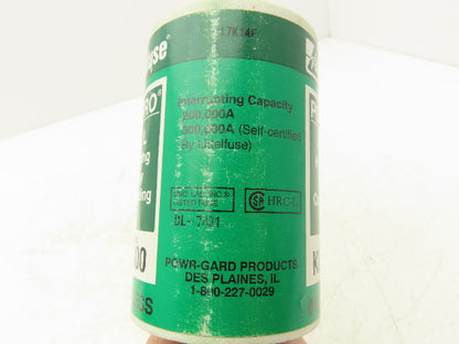 Littelfuse KLPC 800 Powr-Pro 800A Fuse Hi-Interrupting Time Delay 600VAC