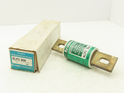 Littelfuse KLPC 800 Powr-Pro 800A Fuse Hi-Interrupting Time Delay 600VAC
