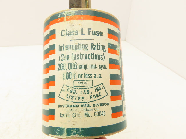 Bussmann KRP-C 1500 Hi-Cap 1500A Fuse Time Delay Current Limiting 600V