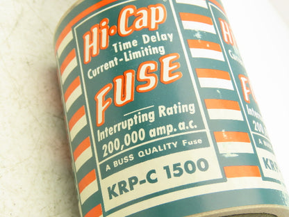 Bussmann KRP-C 1500 Hi-Cap 1500A Fuse Time Delay Current Limiting 600V