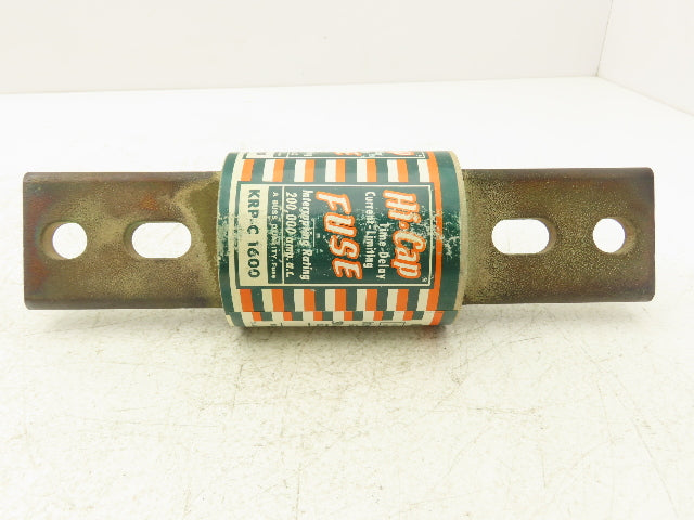 Bussmann KRP-C 1600 Hi-Cap 1600A Fuse Time Delay Current Limiting 600V